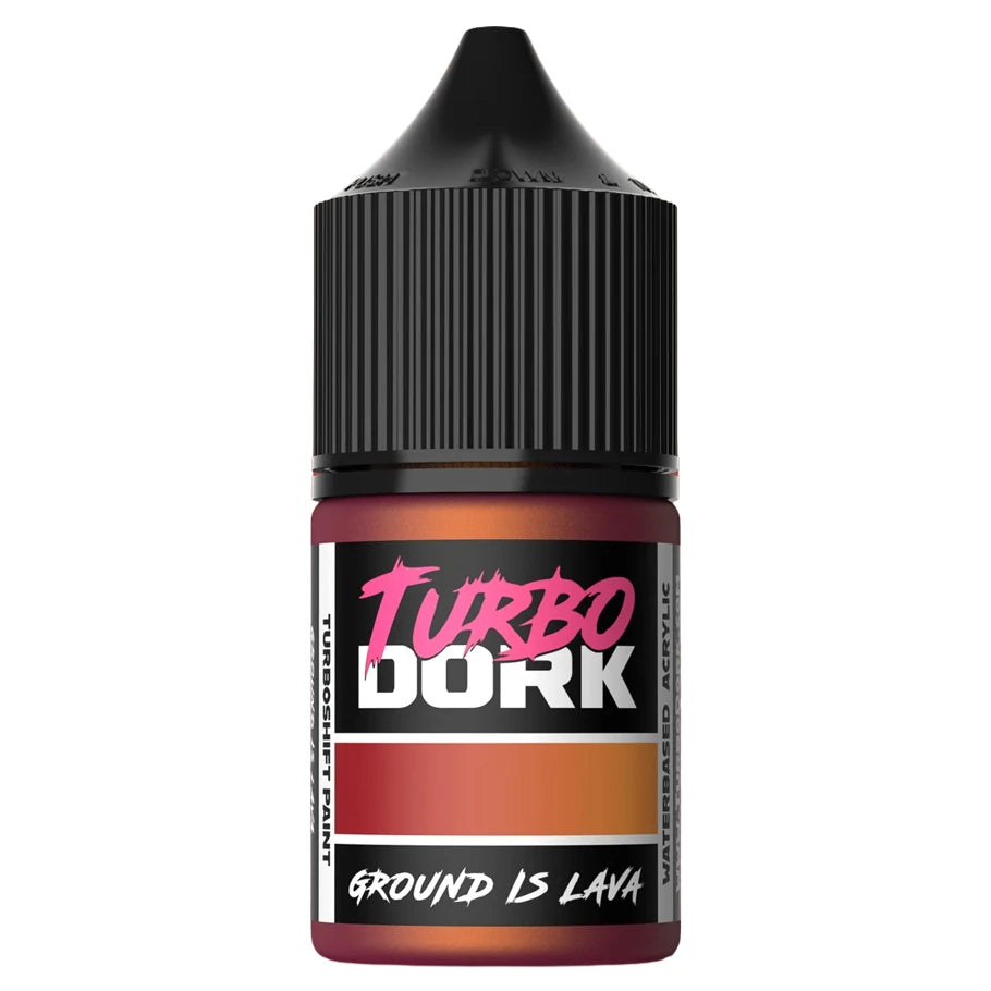 Turbo Dork Ground Is Lava TurboShift Acrylic Paint (22ml) FOC February 15, 2027