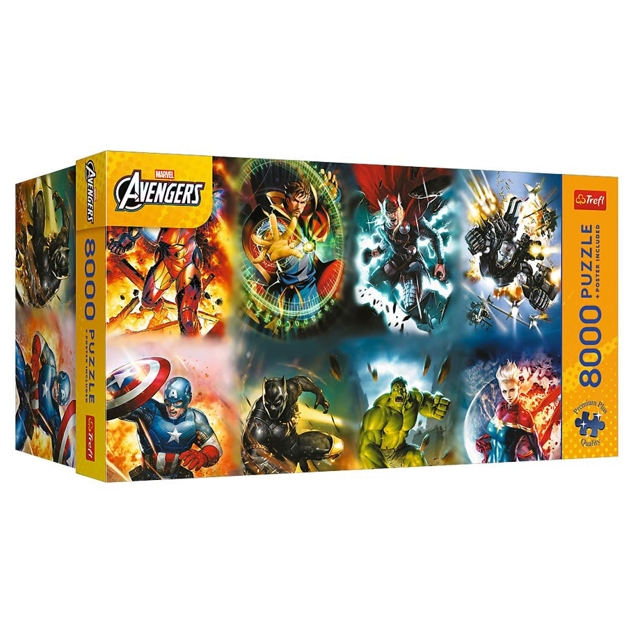 Puzzle: Marvel Avengers Legends in Action 8000 Piece (Premium Plus) FOC August 16, 2026