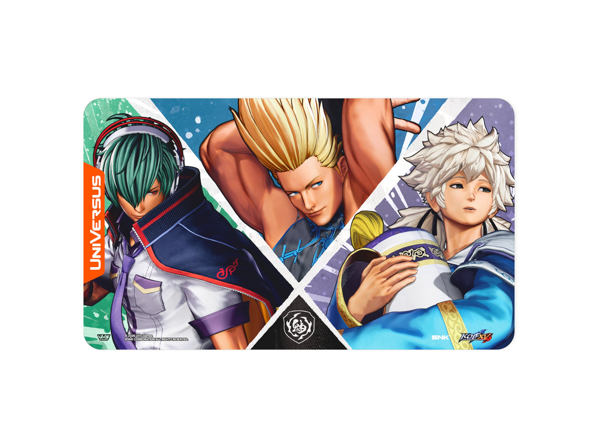 UniVersus CCG: The King Of Fighters XV - Challenger Series Team Hero Playmat