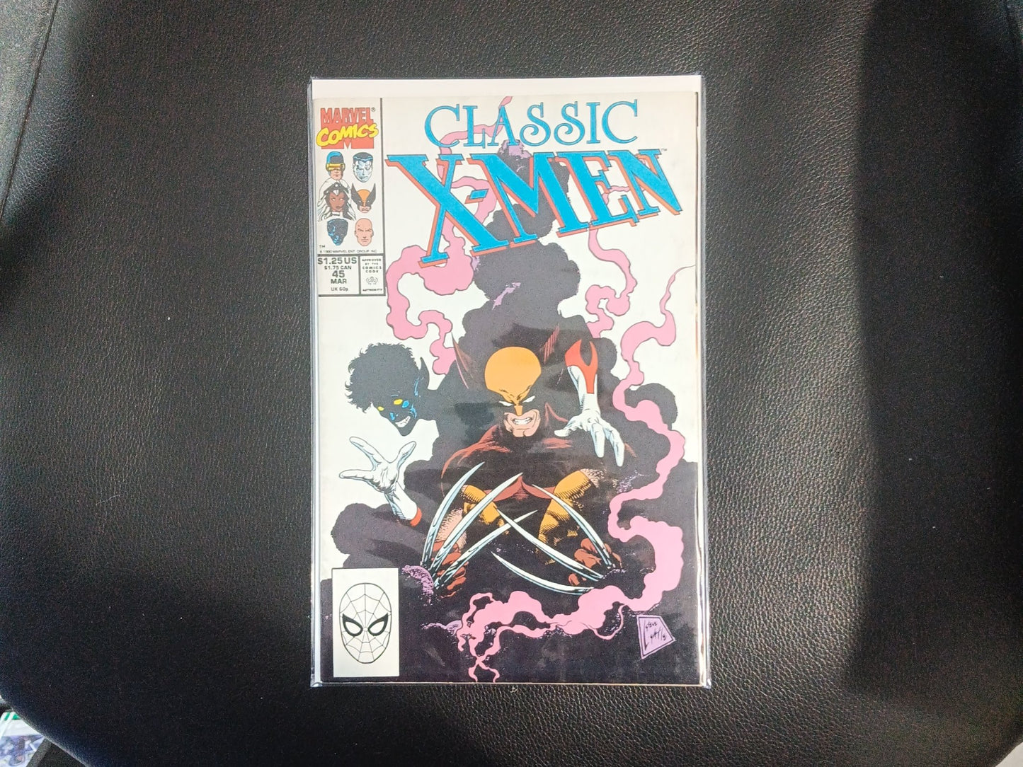 Classic X-Men #45 (1990) cover