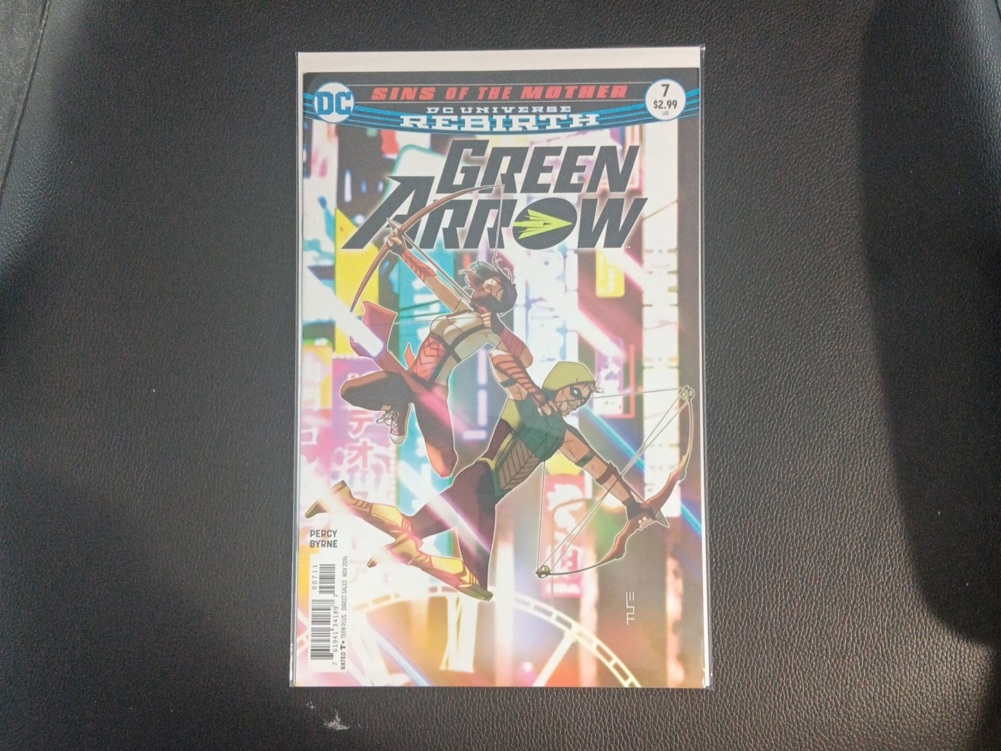 Green Arrow #7 (2016) cover