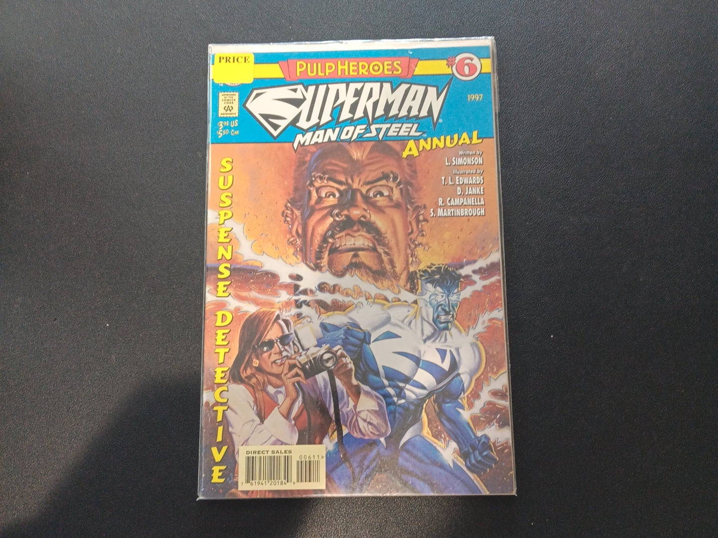 Superman: Man of Steel Annual #6 (1997) cover