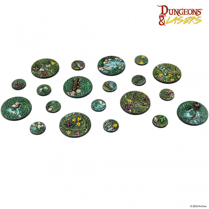 Dungeon And Lasers Detailed Bases Pack