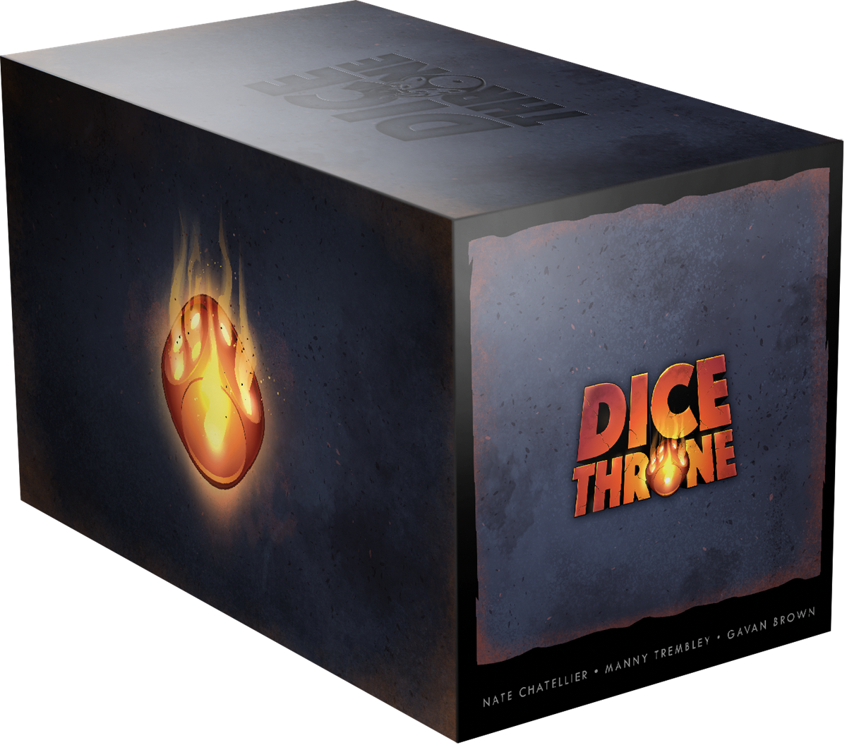 Dice Throne Minimalist Empty Strongbox