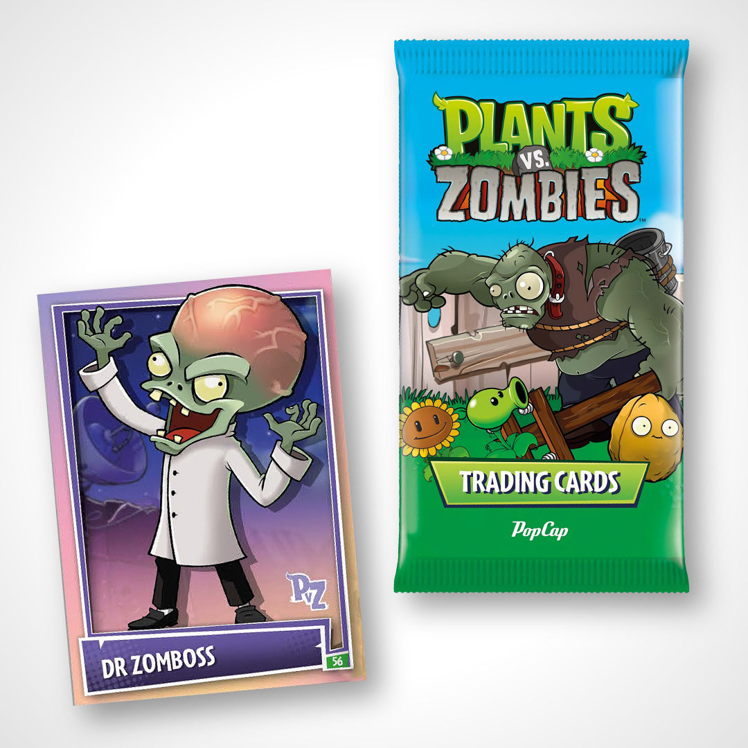Plants Vs Zombies Trading Cards Pack