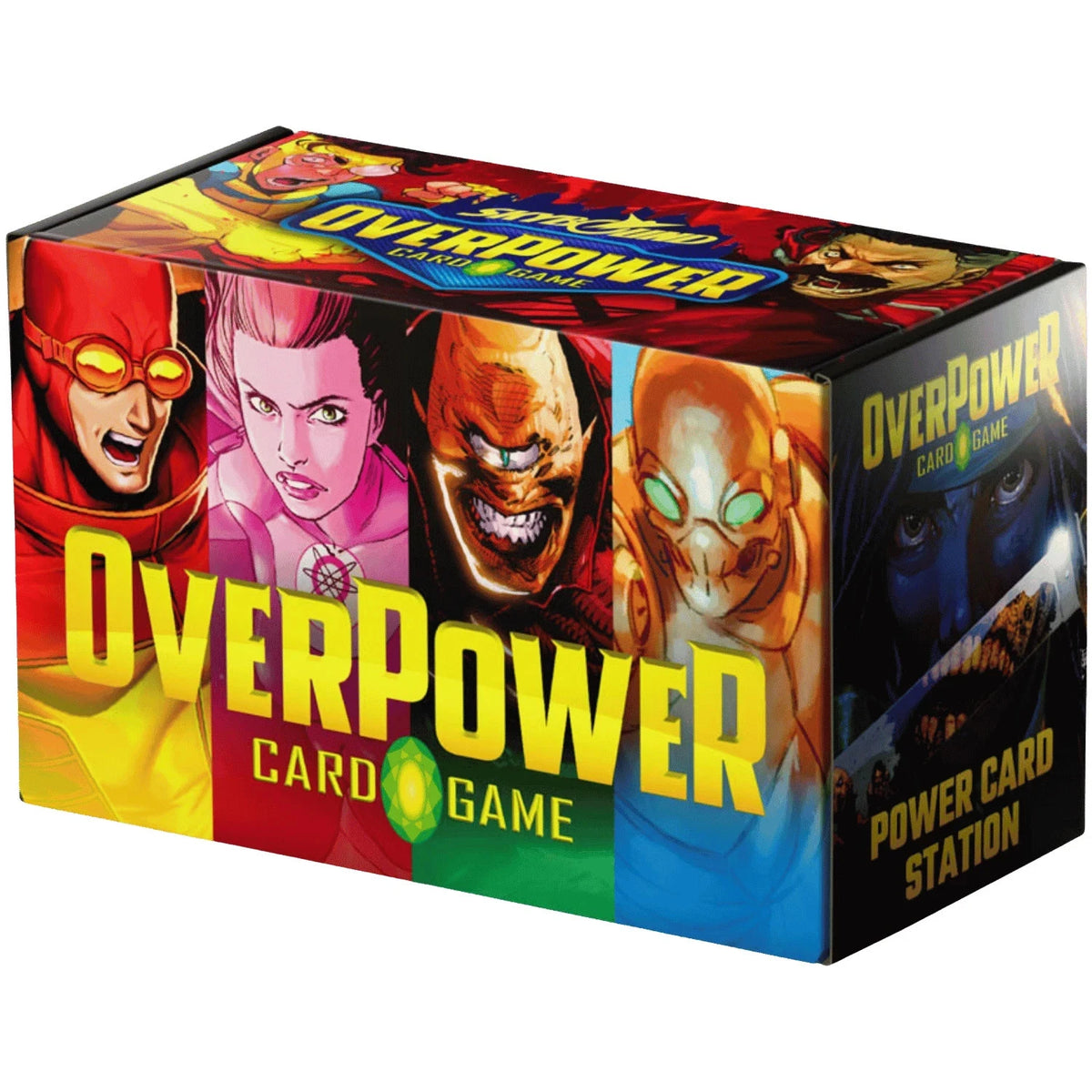 OverPower CCG: Skybound Power Card Station (Box not sealed, but card packs are still sealed)