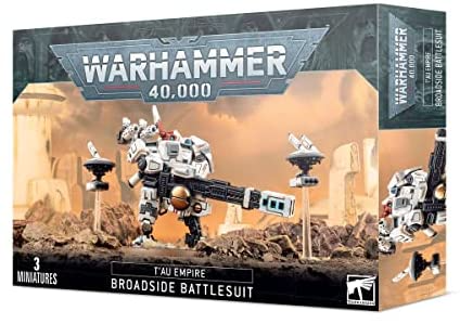 Warhammer 40K T'au Empire: Broadside Battlesuit NIB!