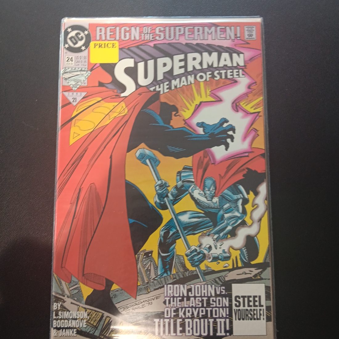 Superman: The Man of Steel #24
