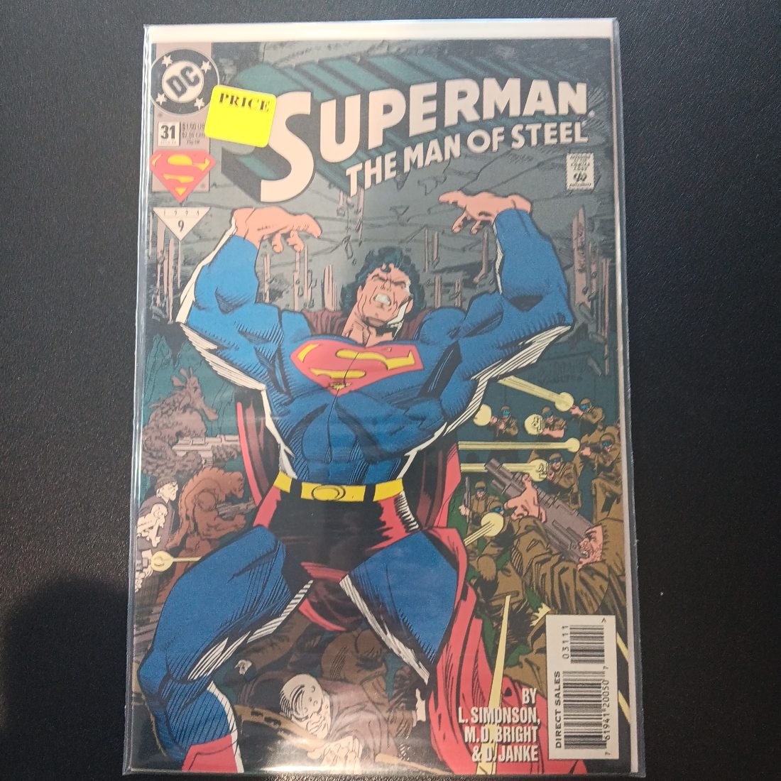 Superman: The Man of Steel #31