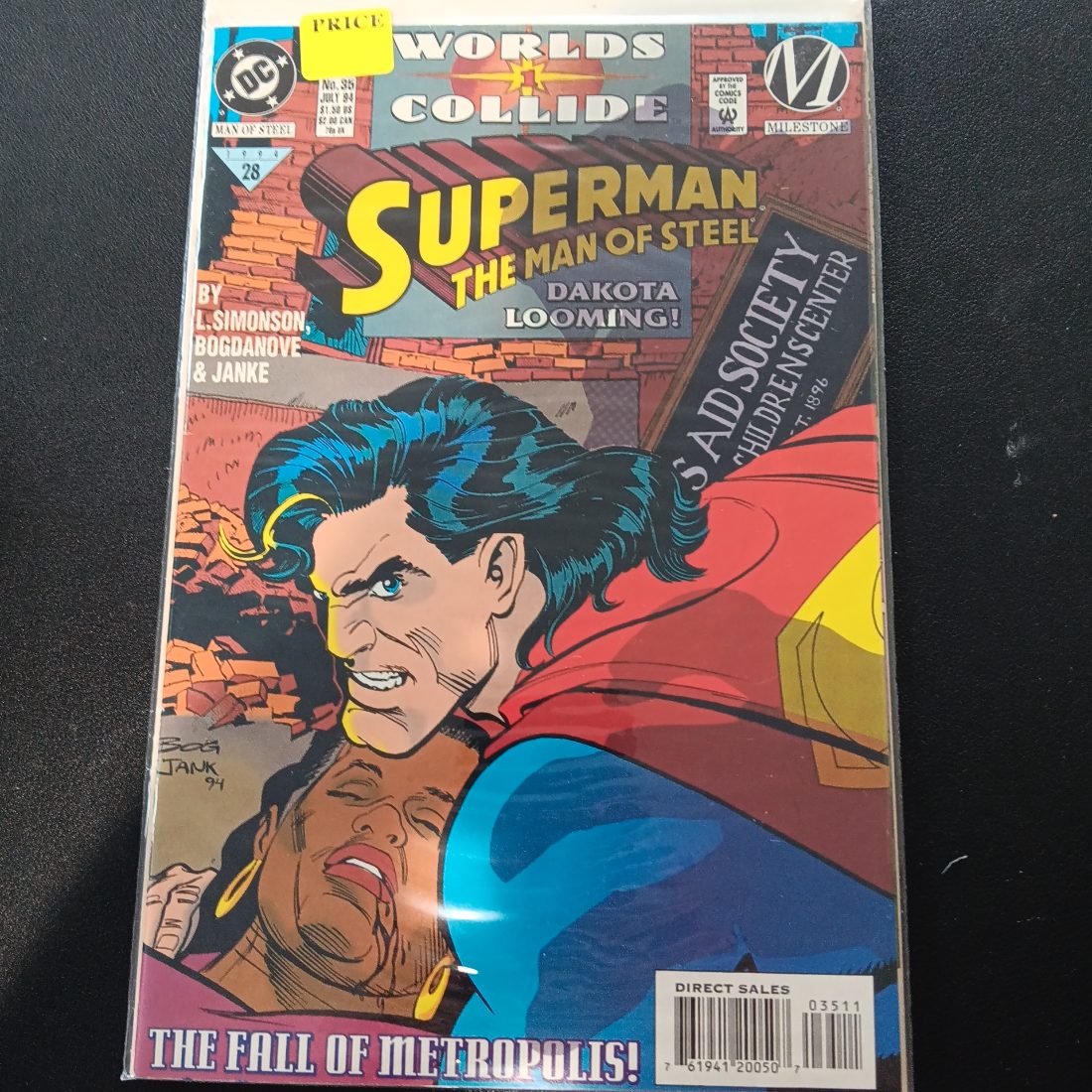 Superman: The Man of Steel #28