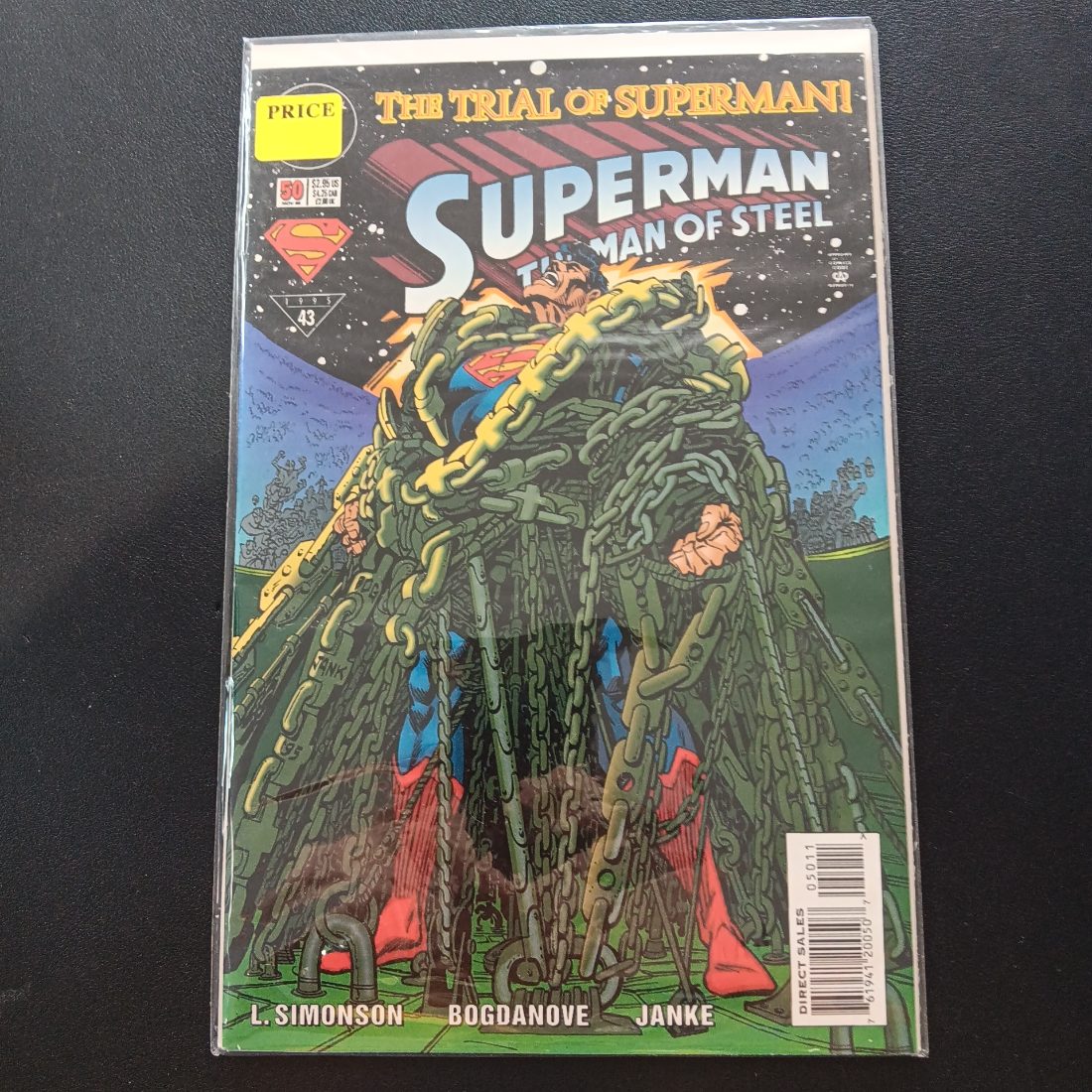 Superman: The Man of Steel #43