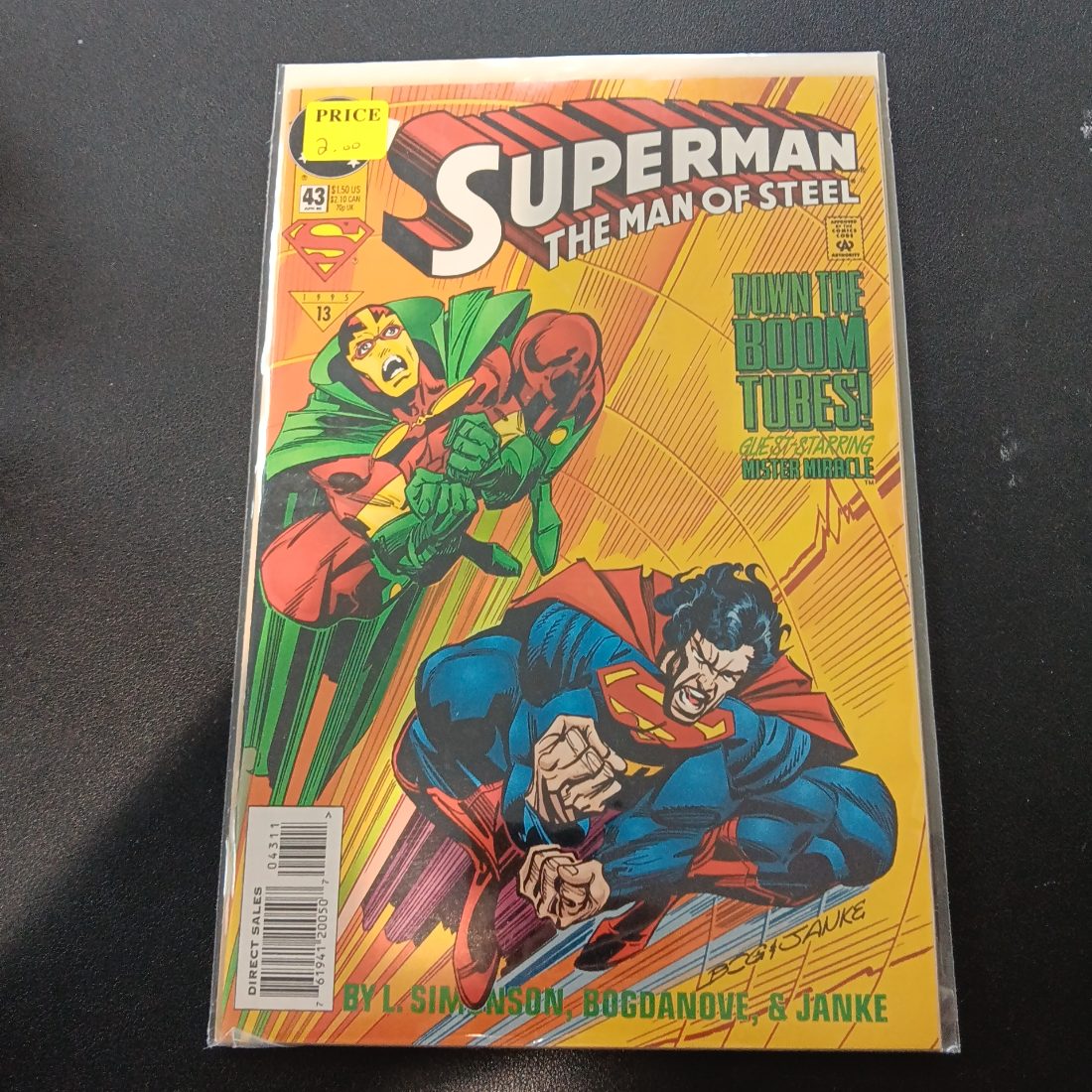 Superman: The Man of Steel #43