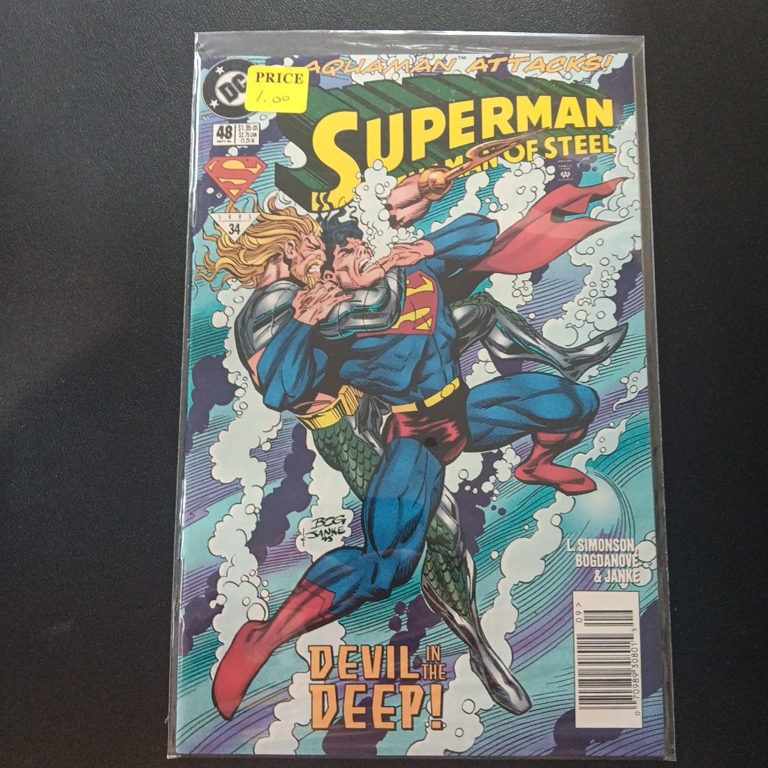 Superman: The Man of Steel #48