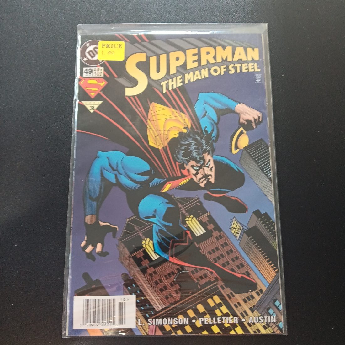 Superman: The Man of Steel #49