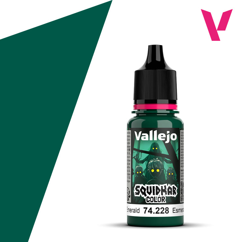 Squidmar Color 228: Corrupted Emerald 18 ml