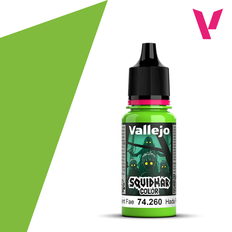 Squidmar Color 260: Fluorescent Fae 18 ml