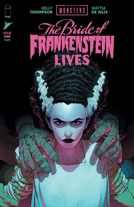 Mattia De Iulis Cover A for Universal Monsters: Bride of Frankenstein Lives #1, one of the September 2026 pull list pre-orders at Rune Works Comics