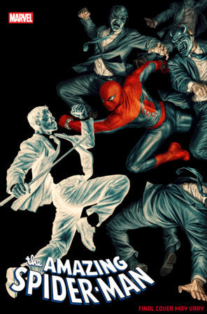 Marvel comic books including Spider-Man and X-Men