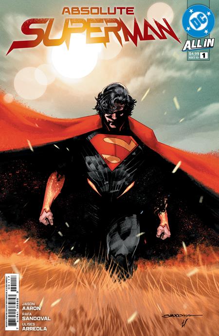 Absolute Superman comic cover