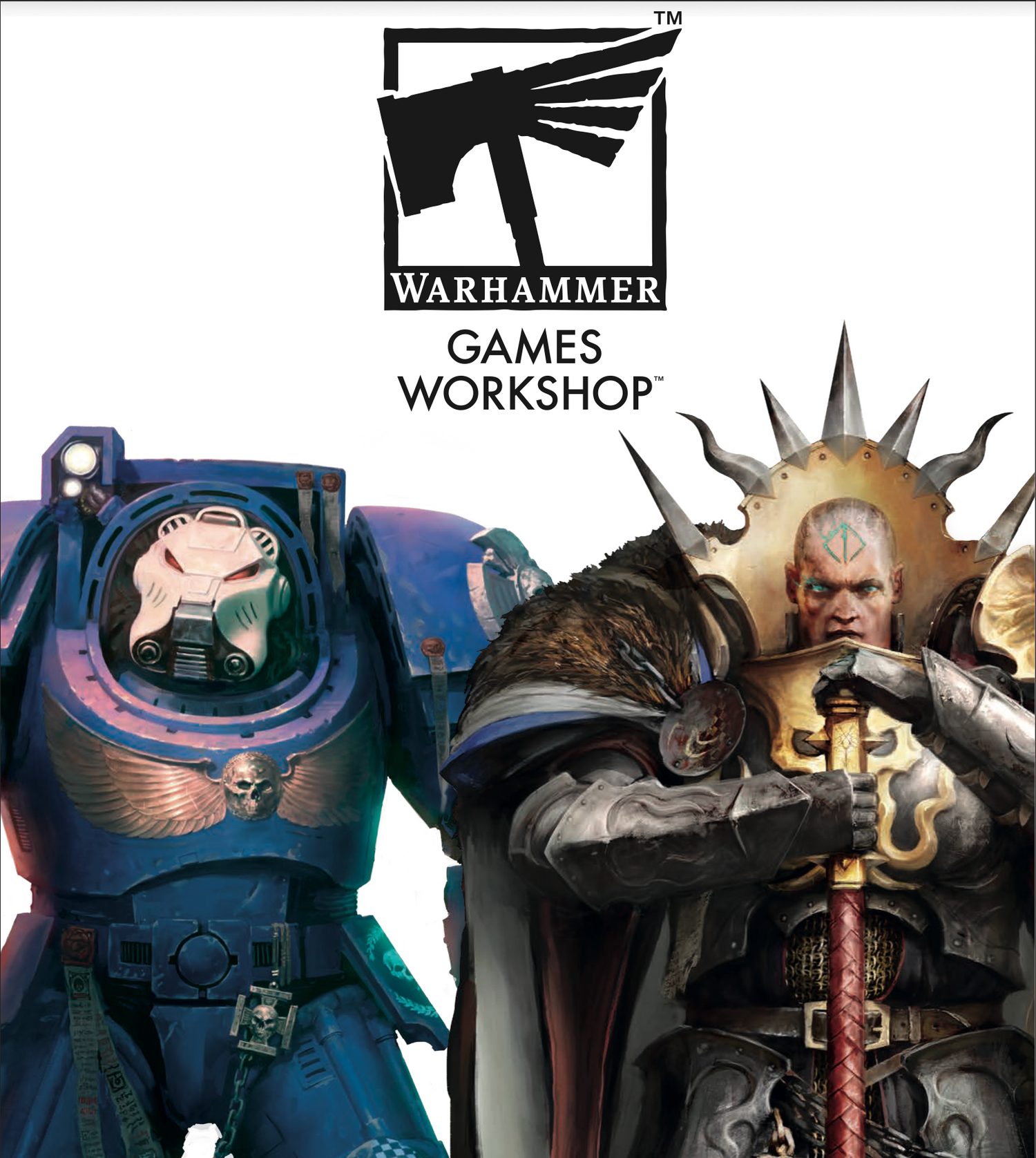 Warhammer Black Library fantasy book cover illustration with epic battle scene