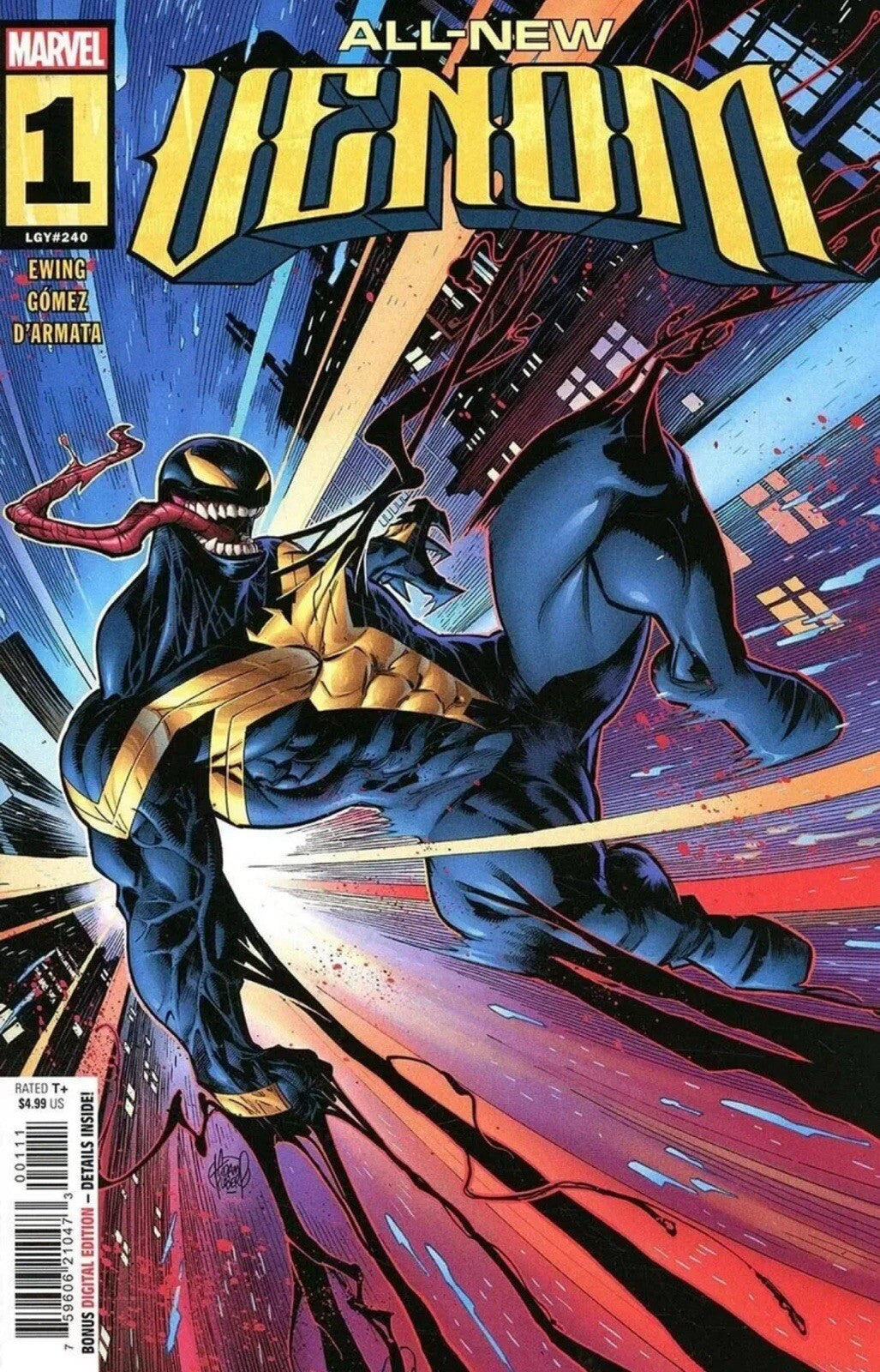 Venom comic cover