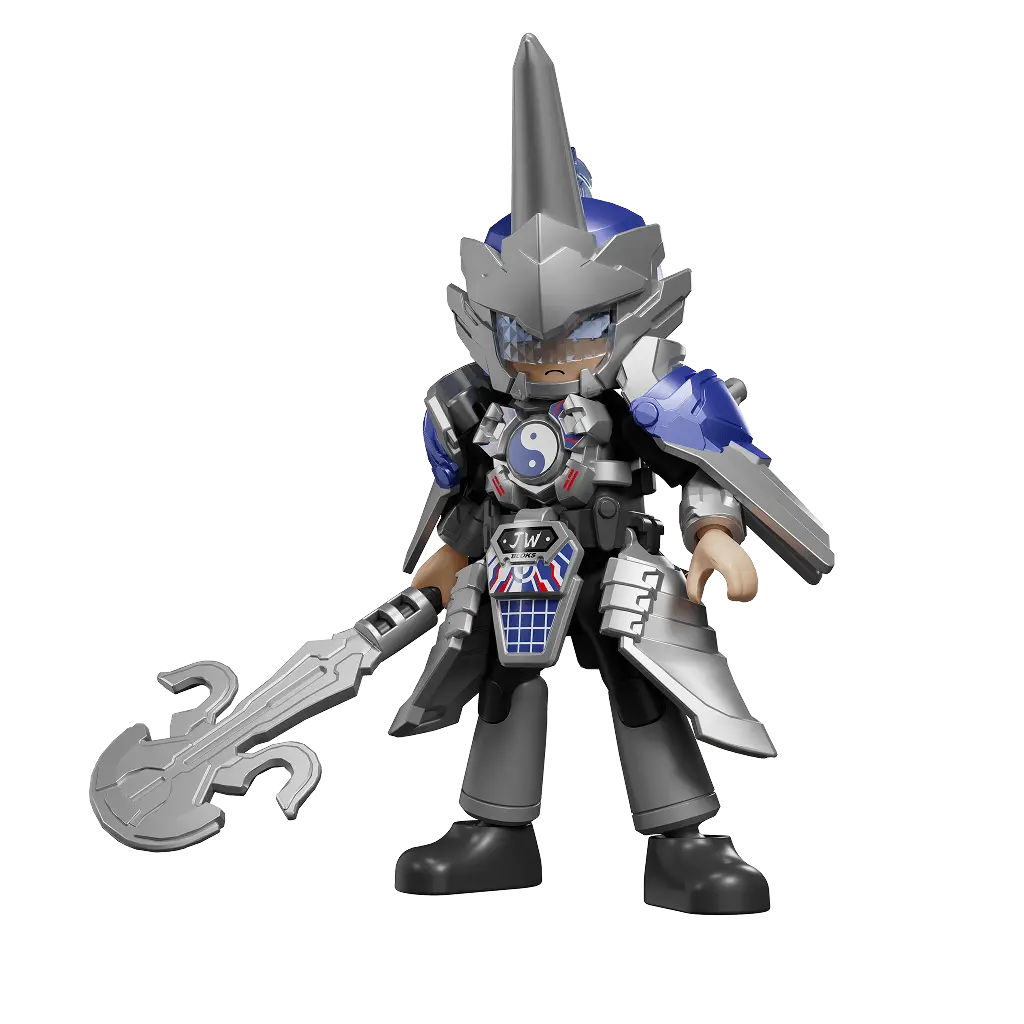 Herospire Warrior Version 07 - Wisdom And Brave - Single Blind Box | Blokees
