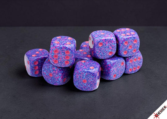 Speckled Purple Passion 16mm d6 Dice Block