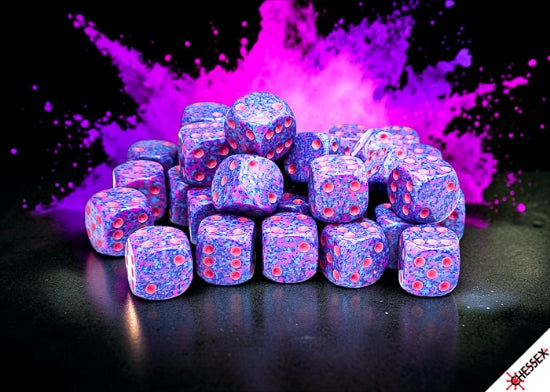 Speckled Purple Passion 12mm d6 Dice Block
