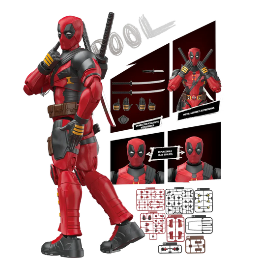 Marvel Deadpool & Wolverine Champion Class 04 Deadpool Model Kits | Blokees