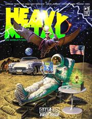 HEAVY METAL MAGAZINE #1 CVR A GREG HILDEBRANDT (MR) Offered Again - Allocations May Occur