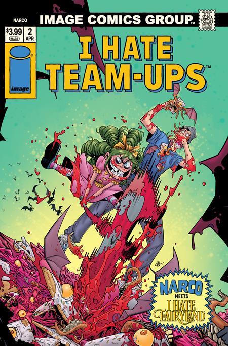 NARCO #2 (OF 5) CVR C DAN HILLYARD I HATE FAIRYLAND TEAM UP VAR