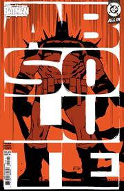 ABSOLUTE BATMAN #8 CVR B BRUNO REDONDO CARD STOCK VAR