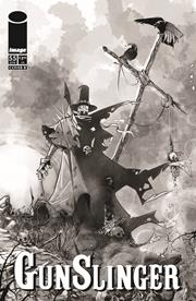 GUNSLINGER SPAWN #55 CVR B IG GUARA B&W VAR