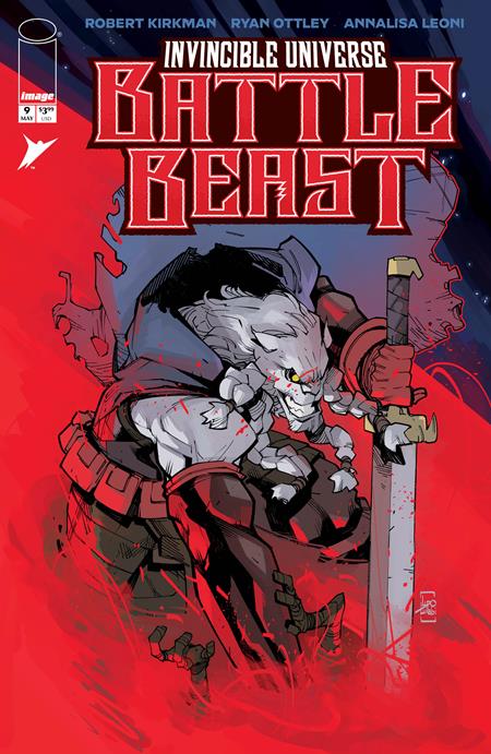 INVINCIBLE UNIVERSE BATTLE BEAST #9 CVR D INC 1:25 LUDO LULLABI VAR