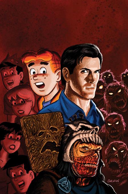 ARCHIE X ARMY OF DARKNESS #5 CVR J INC 1:20 BILL GALVAN VIRGIN VAR