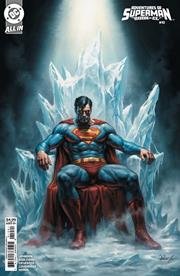 ADVENTURES OF SUPERMAN BOOK OF EL #10 (OF 12) CVR B LUCIO PARRILLO CARD STOCK VAR