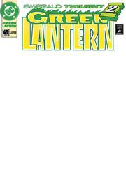 GREEN LANTERN #49 FACSIMILE EDITION CVR B BLANK CARD STOCK VAR