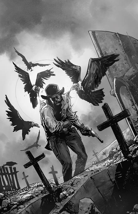 DEAD ACRE #2 CVR D NATHAN GOODEN B&W FULL ART