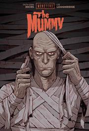 UNIVERSAL MONSTERS THE MUMMY HC FAITH ERIN HICKS & LEE LOUGHRIDGE CVR FOC September 28, 2026