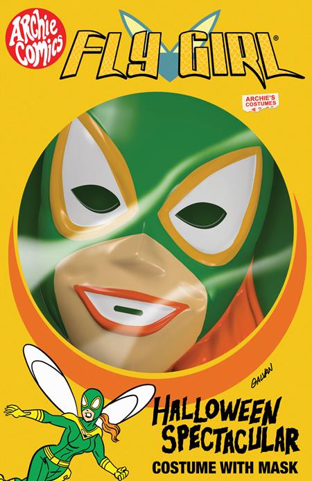 ARCHIES HALLOWEEN SPECTACULAR (ONE SHOT) CVR F BILL GALVAN FOIL FLY-GIRL MASK VAR FOC August 10, 2026