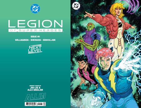 LEGION OF SUPER-HEROES #1 CVR G JIM LEE FOIL VAR FOC August 10, 2026