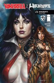 VAMPIRELLA X WITCHBLADE SPECIAL #1 (ONE SHOT) CVR B LUCIO PARRILLO VAR FOC September 7, 2026