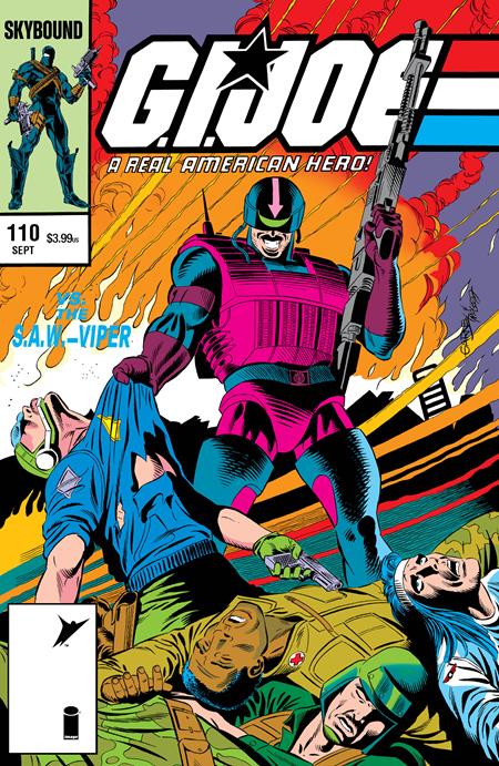 GI JOE A REAL AMERICAN HERO #110 HAMA FILES EDITION CVR A RON GARNEY & BOB MCLEOD FOC August 31, 2026