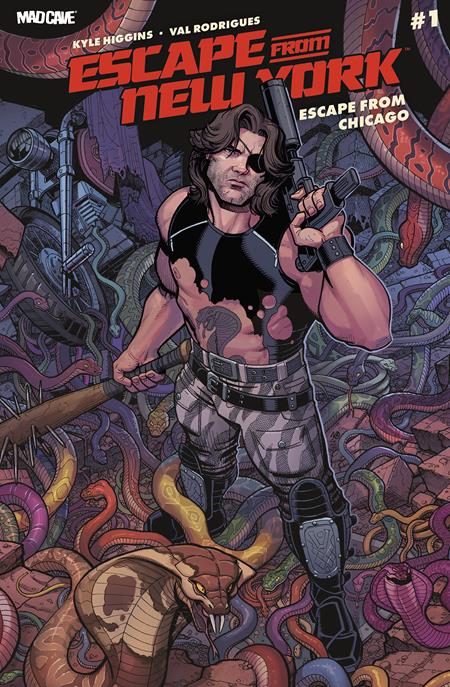 ESCAPE FROM NEW YORK ESCAPE FROM CHICAGO #1 CVR E DAN PANOSIAN FOIL CARD STOCK VAR FOC August 31, 2026