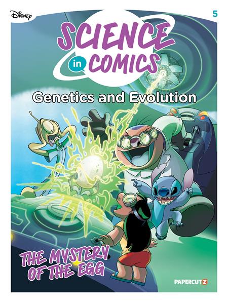 DISNEY SCIENCE IN COMICS TP GENETICS AND EVOLUTION FOC August 24, 2026