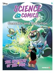 DISNEY SCIENCE IN COMICS TP VOL 05 GENETICS AND EVOLUTION FOC October 12, 2026