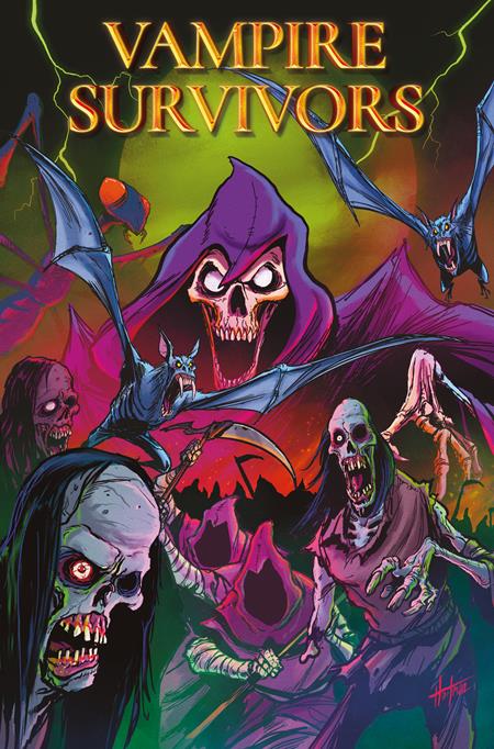 VAMPIRE SURVIVORS #1 (OF 4) CVR E DAVID HARTMAN FOIL VAR FOC August 3, 2026