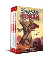 SAVAGE SWORD OF CONAN HC VOL 01-03 SLIPCASE SET REGULAR EDITION JOE JUSKO (MR) FOC October 12, 2026