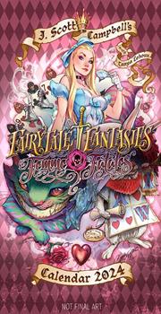 J SCOTT CAMPBELLS FAIRYTALE FANTASIES 2024 CALENDAR COLLECTORS DARK J SCOTT CAMPBELL AND TANYA LEHOUX