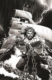 SHAQUILLE ONEAL PRESENTS VENGEANCE UNCHAINED THE LEGEND OF BLACK CAESAR #1 (OF 5) CVR H INC 1:20 RAY ANTHONY HEIGHT B&W SKETCH VAR FOC September 14, 2026